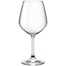 Ποτήρι Κολωνάτο Κρασιού Divino (Σετ 6Τμχ.) BR00126998 530ml Clear Bormioli Rocco Γυαλί