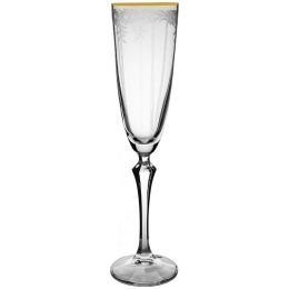 Ποτήρι Κολωνάτο Ούζου Elisabeth CLX08890024 200ml Clear Από Κρύσταλλο Βοημίας Κρύσταλλο