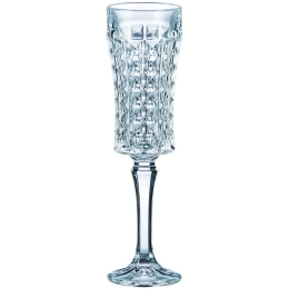 Ποτήρι Κολωνάτο Diamond CTB03102022 120ml Clear Από Κρύσταλλο Βοημίας Κρύσταλλο