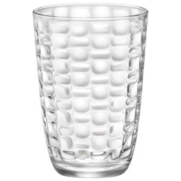 Ποτήρια Σωλήνα Mat (Σετ 6Τμχ.) BR00129201 395ml Clear Bormioli Rocco Γυαλί