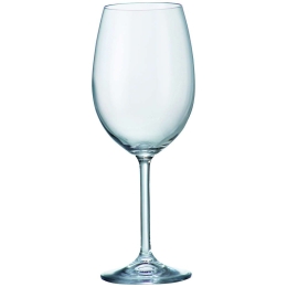 Ποτήρι Κολωνάτο Κρασιού Colibri CTB03202045 450ml Clear Από Κρύσταλλο Βοημίας Κρύσταλλο