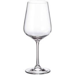 Ποτήρι Κολωνάτο Κρασιού Strix CTB06902036 360ml Clear Από Κρύσταλλο Βοημίας Κρύσταλλο
