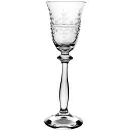Ποτήρι Κολωνάτο Λικέρ Angela CLX406039410 60ml Clear Από Κρύσταλλο Βοημίας Κρύσταλλο