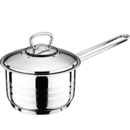 Κατσαρόλα Γάλακτος Arian 430 ISF00100218 2,5lt 18cm Inox Isfa Metal 18 cm Ανοξείδωτο Ατσάλι