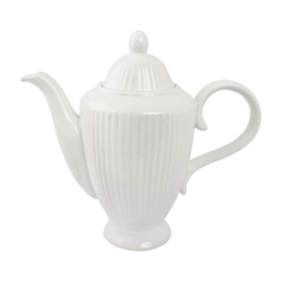 Τσαγιέρα Πορσελάνινη Με Καπάκι PR01100500 1210ml White Oriana Ferelli® Πορσελάνη