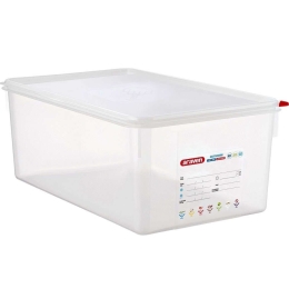 Φαγητοδοχείο Hermet GN 1/1 03038 AR00003038 27,5lt  53x32,5x20cm Clear Araven Πολυπροπυλένιο