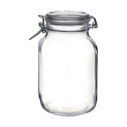 Βάζο Αποθήκευσης Fido BR00600724 2000ml Clear Bormioli Rocco Γυαλί