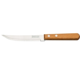 Μαχαίρι Κρέατος Dynamic (Σετ 2Τμχ) TR22300205 12,5cm Από Ανοξείδωτο Ατσάλι Silver-Natural Tramontina Ανοξείδωτο Ατσάλι