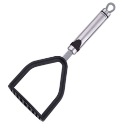 Πρέσα Πατάτας Gizmo BG00003345 28,5x10cm Inox-Black Bergner Ανοξείδωτο Ατσάλι,Nylon