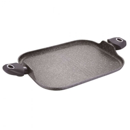 Πλάκα Ψησίματος Αντικολλητική Orion BG0OR08523 35,5x28,3x1,3cm Black Bergner Αλουμίνιο