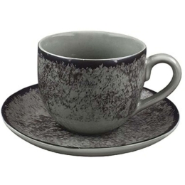 Φλυτζάνια Καφέ (Σετ 6Τμχ) PR18274610 90ml Grey Oriana Ferelli® Πορσελάνη