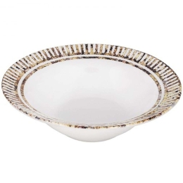 Σαλατιέρα Ethnic PS176BZ0427 26cm Multi Oriana Ferelli® Medium Πορσελάνη