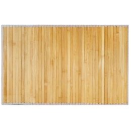 Πατάκι Μπάνιου Bamboo AX00002631 45x75cm Natural Arvix 45x75cm Bamboo