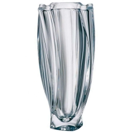 Βάζο Neptune CTB02200101 30,5cm Κρυστάλλινο Clear Βοημίας Κρύσταλλο