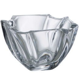 Διακοσμητικό Μπωλ Neptune CTB02200404 19x19x9,5cm Κρυστάλλινο Clear Βοημίας Κρύσταλλο