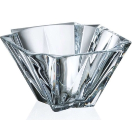 Διακοσμητικό Μπωλ Metropolitan CTB03600403 21,5cm Κρυστάλλινο Clear Βοημίας Κρύσταλλο