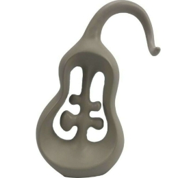 Διακοσμητικό Επιτραπέζιο Αχλάδι RG008181224 24cm Beige Oriana Ferelli® Κεραμικό