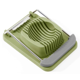 Αυγοκόπτης OL08020000 12,5x9x3,1cm Green-Grey Max Home Πλαστικό