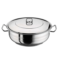 Κατσαρόλα Ημίχυτρα Arian ISF00100328 28x8cm 5Lt Inox Isfa Metal 28cm Ανοξείδωτο Ατσάλι