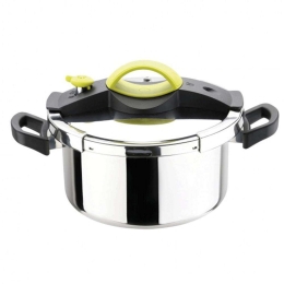 Χύτρα Ταχύτητας Sitrapro SR00711161 10Lt Φ24cm Silver-Black-Green Sitram 10lt και άνω Ανοξείδωτο Ατσάλι