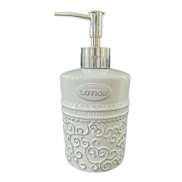 Δοχείο Κρεμοσάπουνου Κεραμικό DS17077101 Beige Max Home Κεραμικό