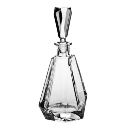 Καράφα Με Πώμα Brilliancy CBH07701200 500ml Clear Από Κρύσταλλο Βοημίας Κρύσταλλο