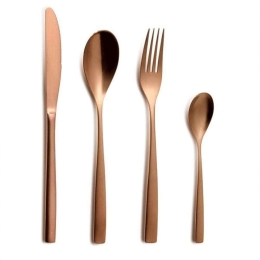 Κουτάλι Φαγητού CO06109000 Copper Comas Ανοξείδωτο Ατσάλι