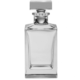 Καράφα Ουίσκι Με Πώμα Plain CBH40194070 700ml Clear Κρύσταλλο