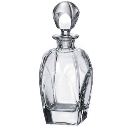 Καράφα Ουίσκι Με Πώμα Fjord CBH37700085 850ml Clear Κρύσταλλο