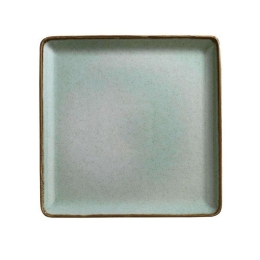 Πιάτο Ρηχό Tan KXTAN32525 25,5x25,5cm Green Kutahya Porselen Πορσελάνη