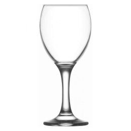 Ποτήρι Κρασιού Κολωνάτο Empire LVEMP55325Z 245ml Clear Lav Γυαλί