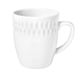 Κούπα Diamante PRPW430013 340ml White Oriana Ferelli® Πορσελάνη