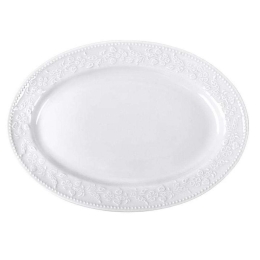 Ραβιέρα Οβάλ Kea PRPW350005 25cm White Oriana Ferelli® Πορσελάνη