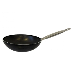 Τηγάνι Αντικολλητικό Wok SK86651628 Φ28cm Black Max Home 28cm Αλουμίνιο