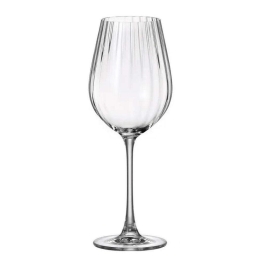 Ποτήρι Κράσιου Κολωνάτο Columba Optic CTB1SI81500 500ml Clear Από Κρύσταλλο Βοημίας Κρύσταλλο