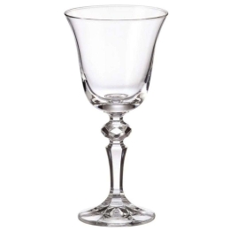 Ποτήρι Κρασιού Κολωνάτο Falco CTB1S116170 170ml Clear Από Κρύσταλλο Βοημίας Κρύσταλλο