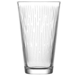 Ποτήρια Νερού Nora (Σετ 6Τμχ) LVNOR266325F 325ml Clear Lav Γυαλί
