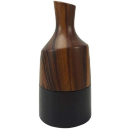 Βάζο LJT269425B 25,5cm Black-Walnut Oriana Ferelli® Κεραμικό
