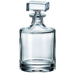 Καράφα Ουίσκι Plain CBH47608070 700ml Clear Από Κρύσταλλο Βοημίας Κρύσταλλο