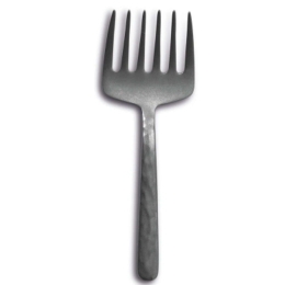 Πιρούνι Φαγητού Πλατύ Kodai Vintage CO00695400 11,3cm Grey Comas Ανοξείδωτο Ατσάλι