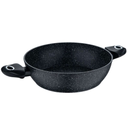 Κατσαρόλα Αντικολλητική Black Orion BG0OR34772 Φ28x7cm 3,8lt Black Bergner 28cm Αλουμίνιο