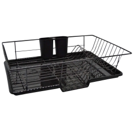 Πιατοθήκη Μεταλλική 810390 48x30x11cm Black Ankor Μέταλλο