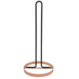 Βάση Χαρτιού Κουζίνας Μεταλλική 800360 15x34cm Black-Pink Gold Ankor Μέταλλο