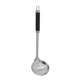 Κουτάλα Βαθιά Ανοξείδωτη 793396 30x9cm Silver-Black Ankor Ανοξείδωτο Ατσάλι