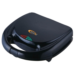 Τοστιέρα 2 Θέσεων 806713 750W Black Ankor Μέταλλο,Πλαστικό