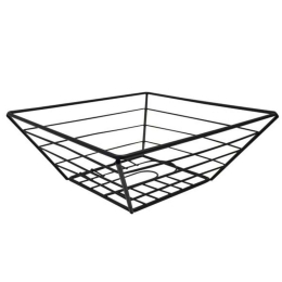 Φρουτιέρα Μεταλλική 814183 25x25x9cm Black Ankor Μέταλλο