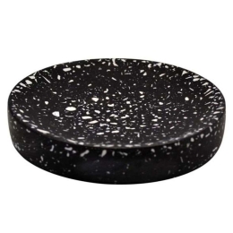 Σαπουνοθήκη Mosaic 817429 11x11x2,1cm Black-White Ankor Πολυέστερ