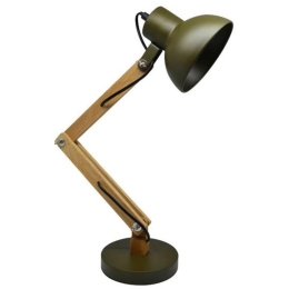 Φωτιστικό Επιτραπέζιο 814954 30x15x55cm 1xE27 25W Olive-Natural Ankor