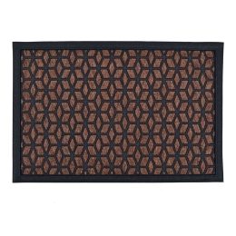 Πατάκι Εισόδου 820320 40x60cm Brown-Black Ankor 45X75