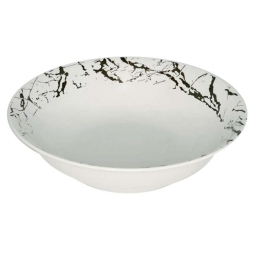 Σαλατιέρα Πορσελάνινη R8059-090 Φ23cm Black-White Ankor Small Πορσελάνη
